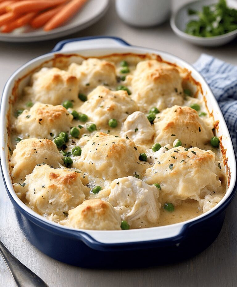 Creamy Chicken And Dumpling Casserole Recipe