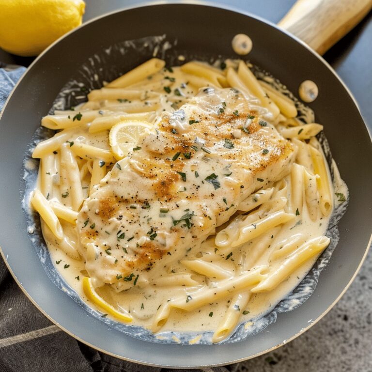 Lemon Garlic Cream Sauce Recipe