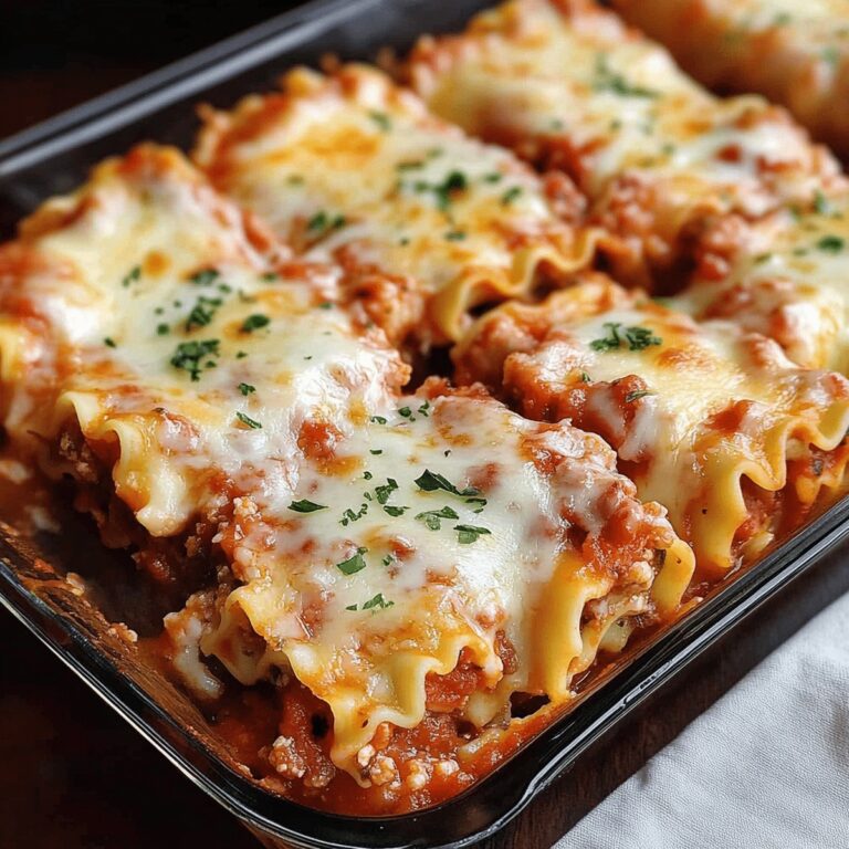 Lasagna Roll Ups Recipe