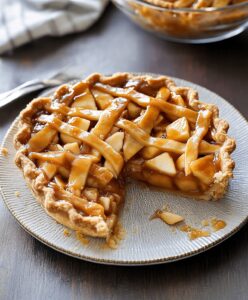 Easy Salted Caramel Apple Pie Recipe