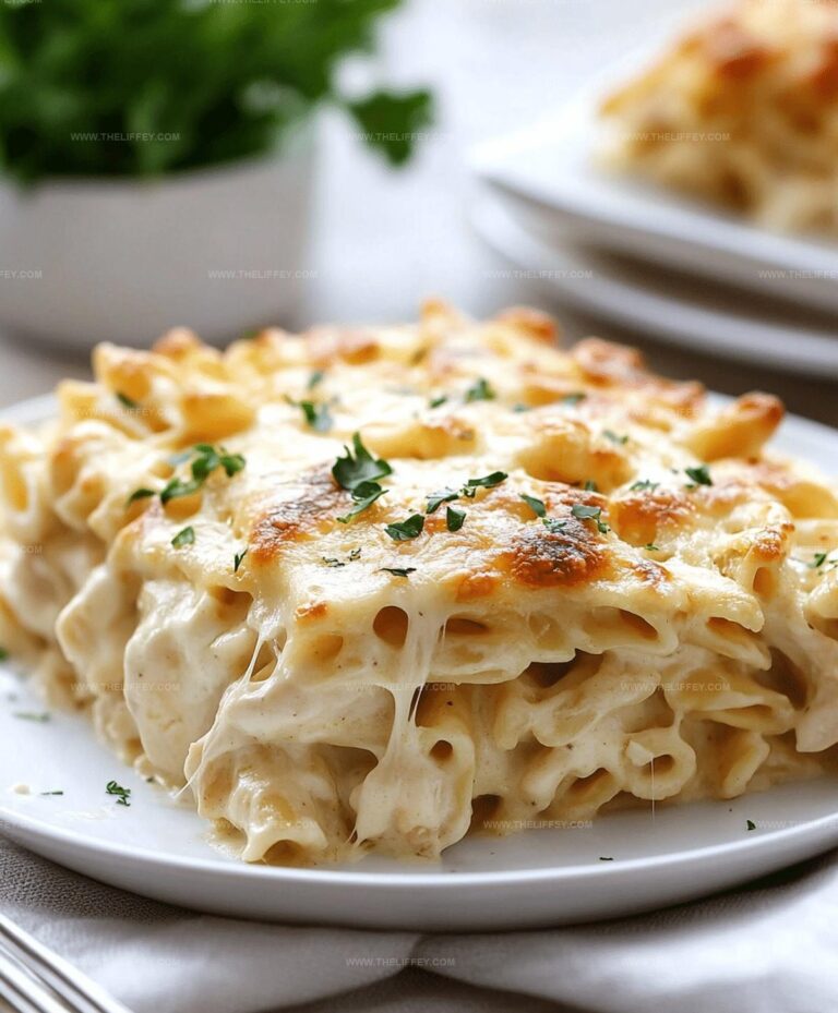 Quick Chicken Alfredo Casserole Recipe