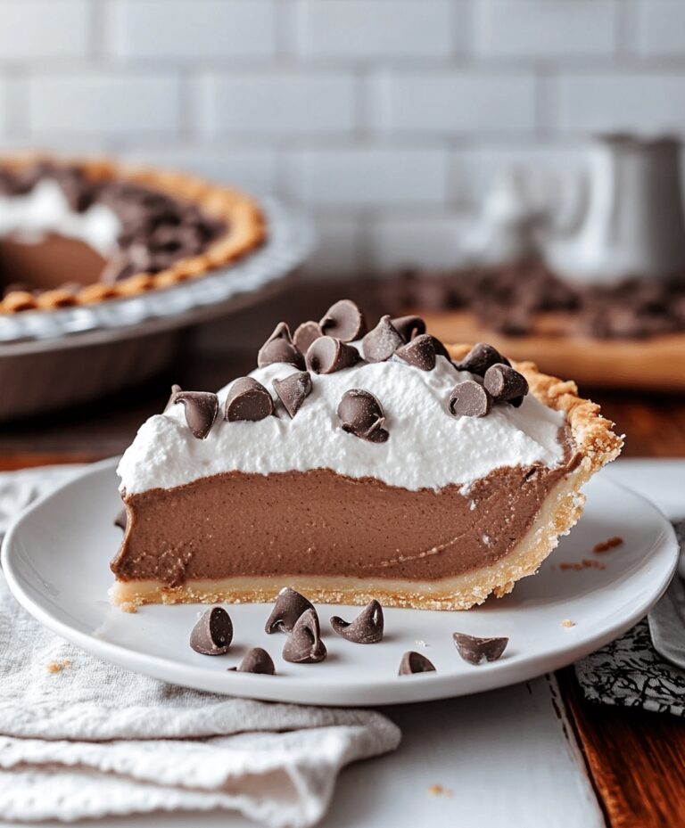 Delightful Chocolate Pie Recipe