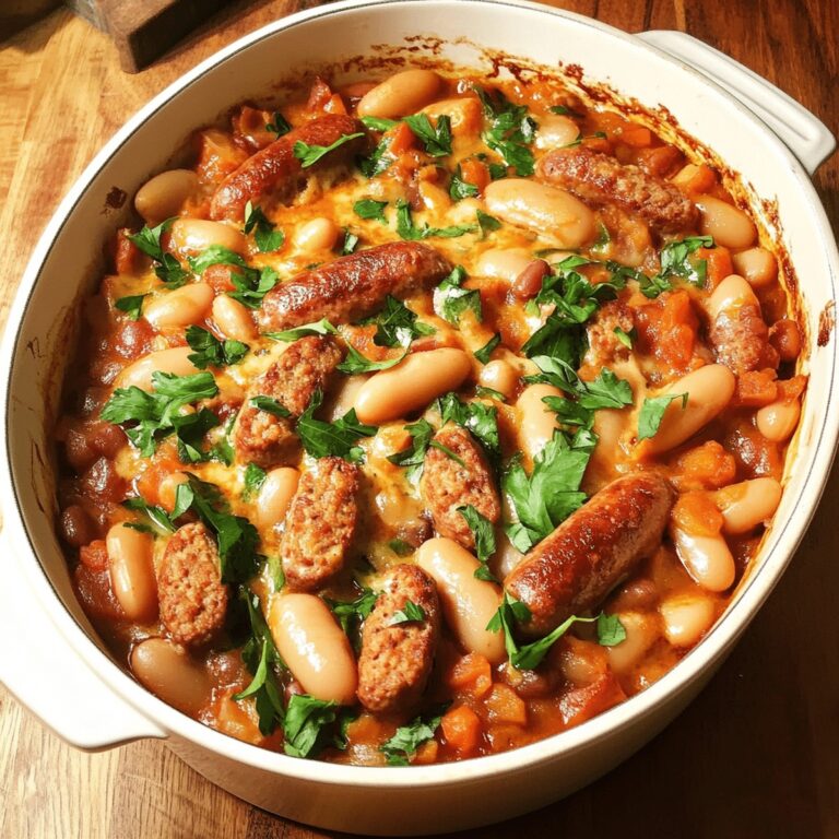 Quick Sausage and Bean Casserole Recipe