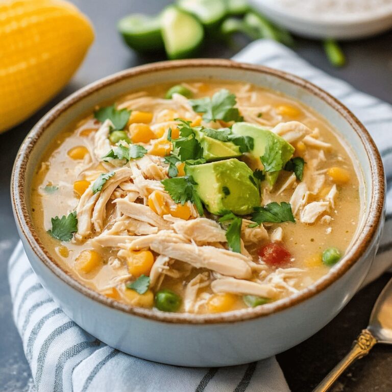 Creamy Slow Cooker White Chicken Chili Recipe