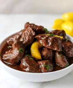 Easy Slow Cooker Mississippi Steak Bites Recipe