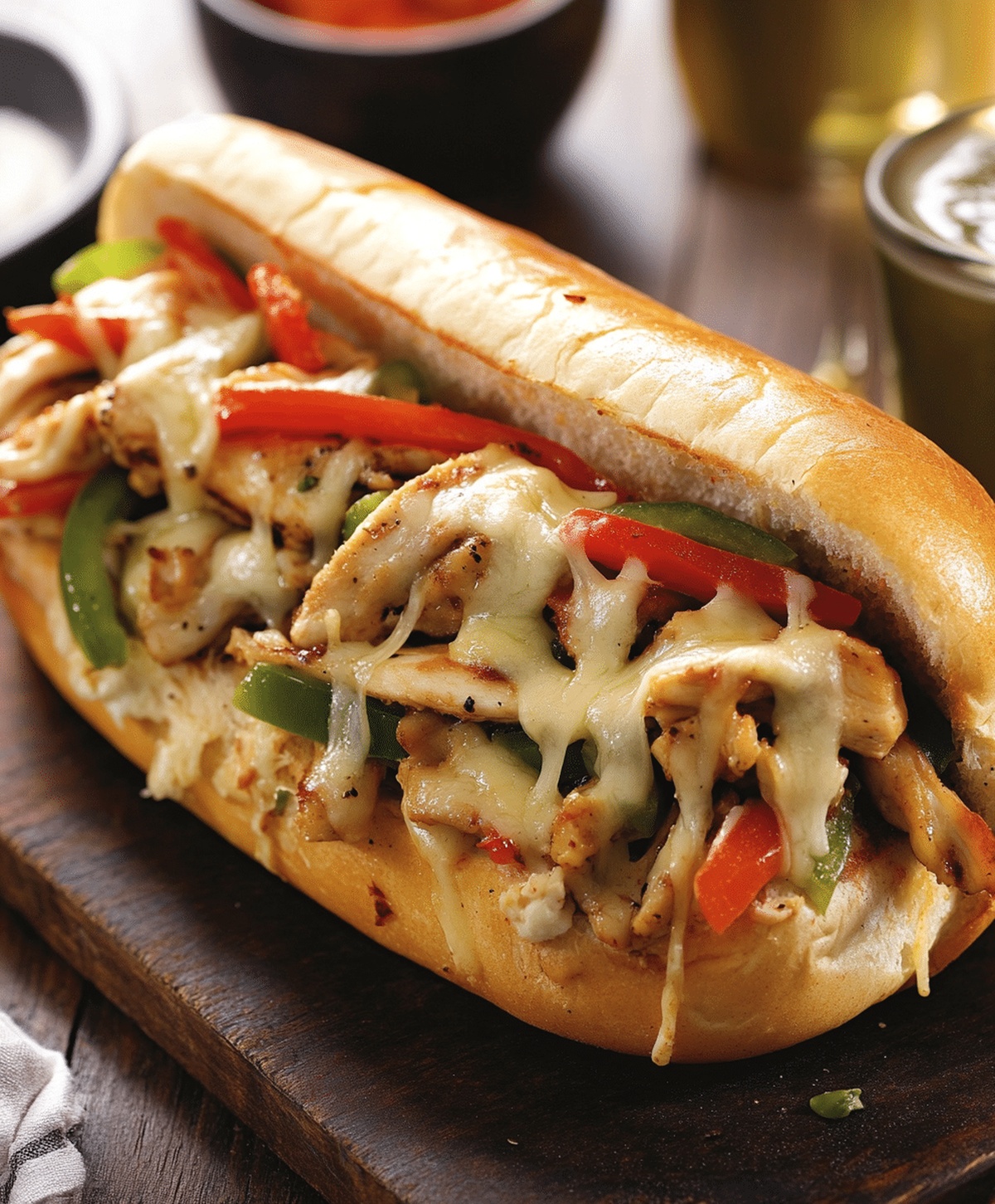 Authentic Chicken Philly Cheesesteak Recipe