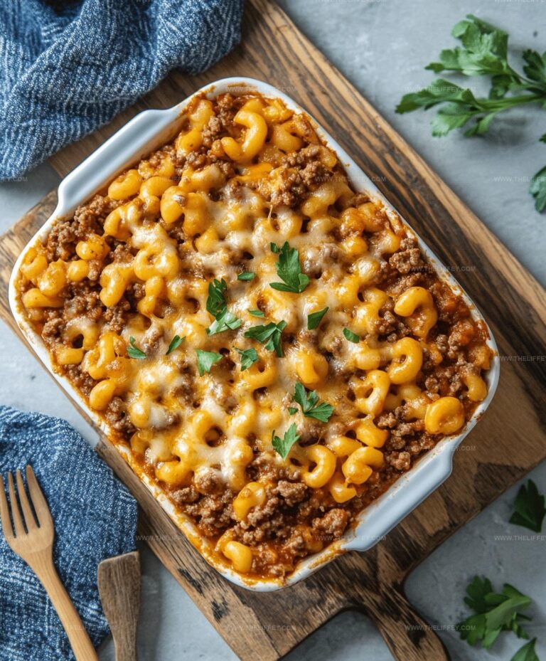 Simple Ground Beef Casserole Recipe