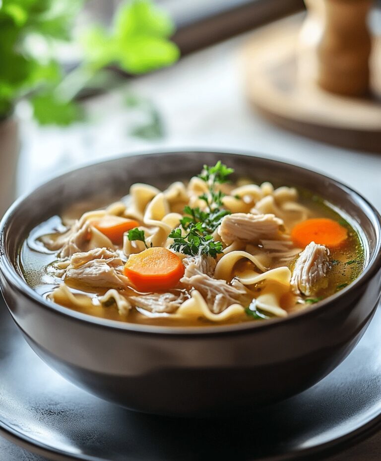 Best Crockpot Chicken Noodle Soup Recipe