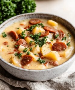 Hearty Potato Kielbasa Soup Recipe