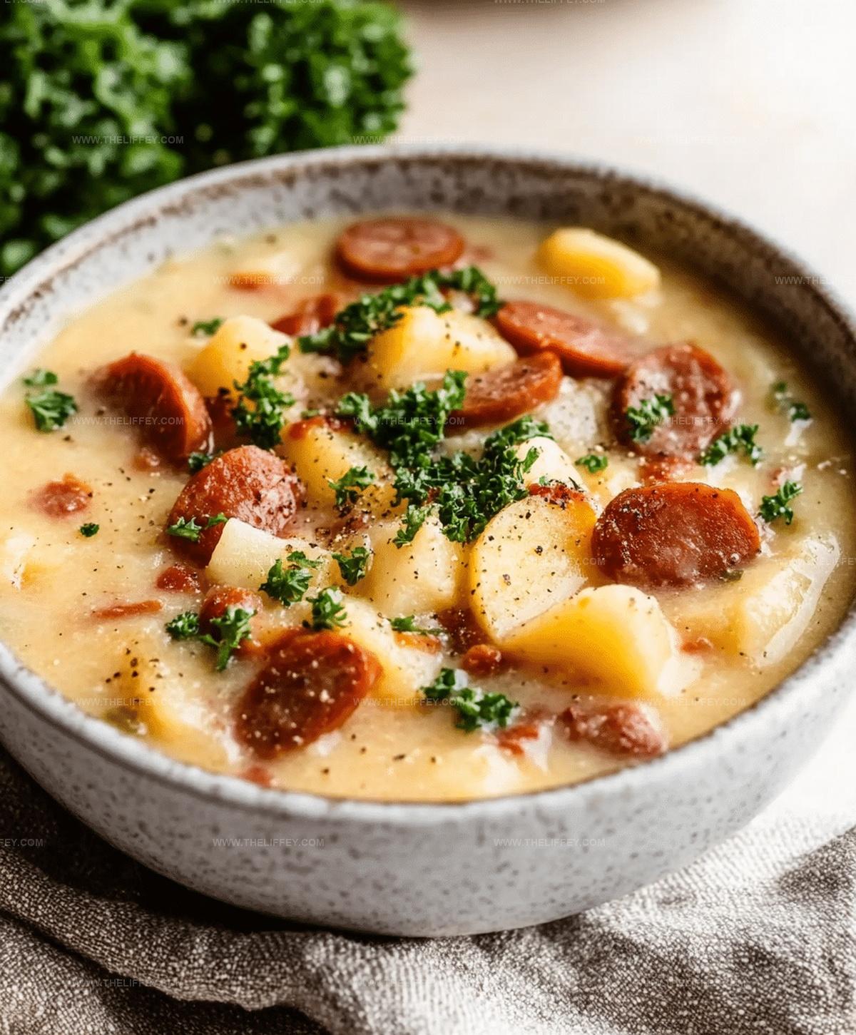 Hearty Potato Kielbasa Soup Recipe
