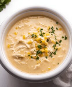 Easy Crockpot White Chicken Chili Recipe