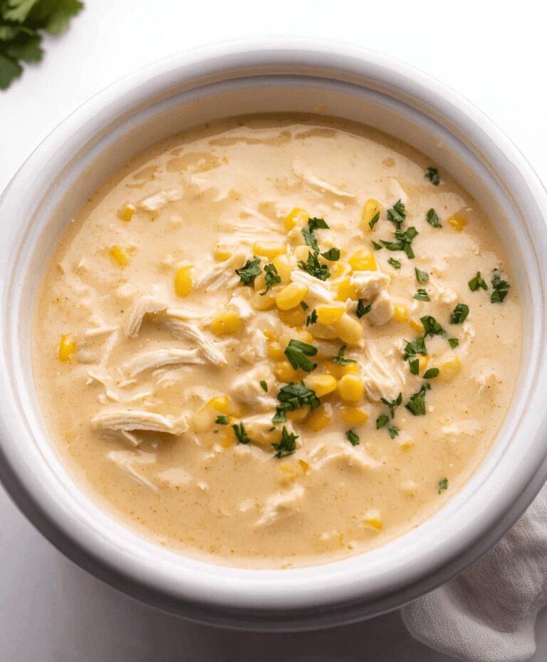 Easy Crockpot White Chicken Chili Recipe
