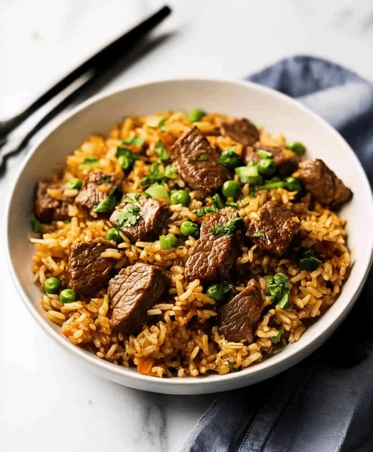 Garlic Butter Steak Fried Rice Recipe