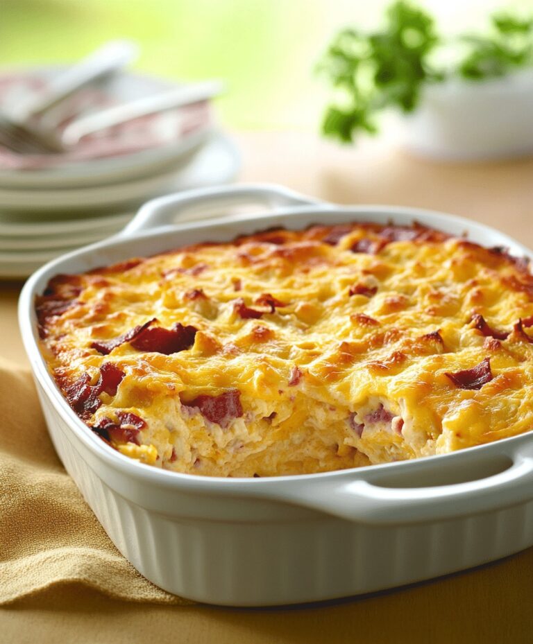 Easy Amish Breakfast Casserole Recipe