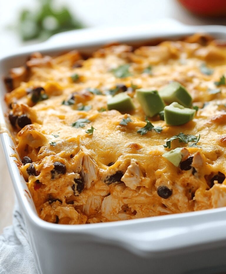 Quick Mexican Chicken Casserole Recipe