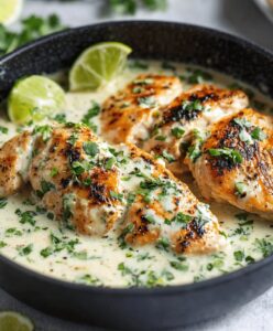 Creamy Coconut Lime Chicken Recipe
