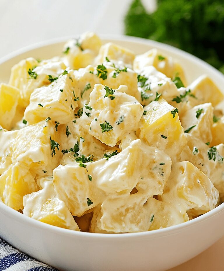 Cheesy Potato Salad Recipe