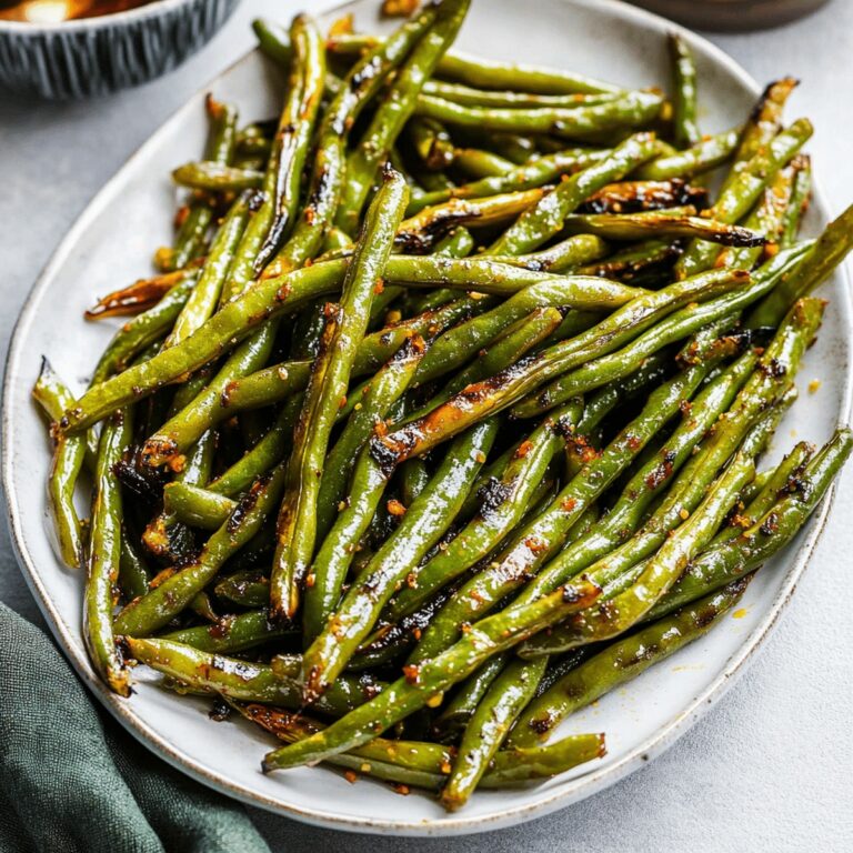 Roasted Green Beans Recipe