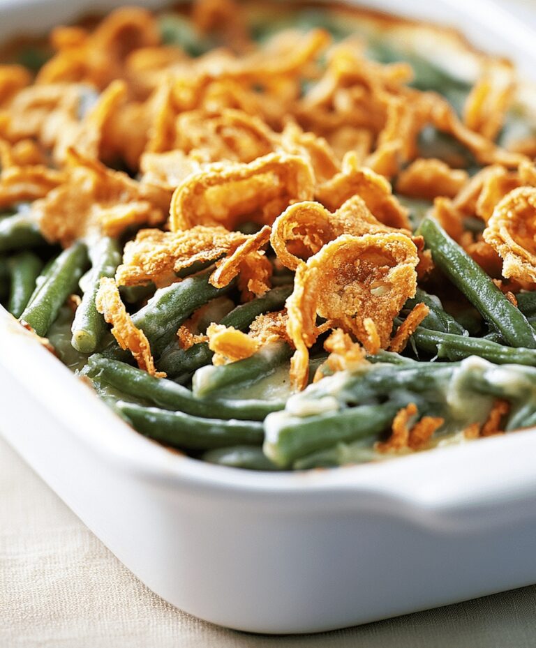 The Best Green Bean Casserole Recipe