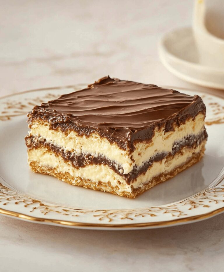 No Bake Eclair Cake Recipe