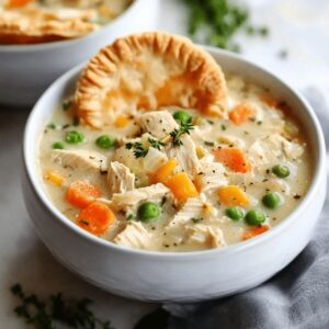 Creamy Chicken Pot Pie Soup Recipe
