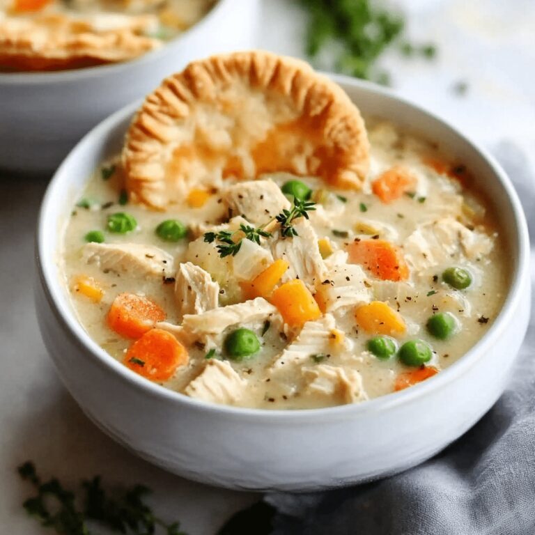 Creamy Chicken Pot Pie Soup Recipe