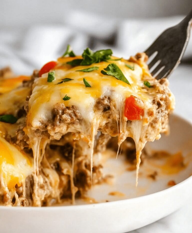 Philly Cheesesteak Casserole Recipe