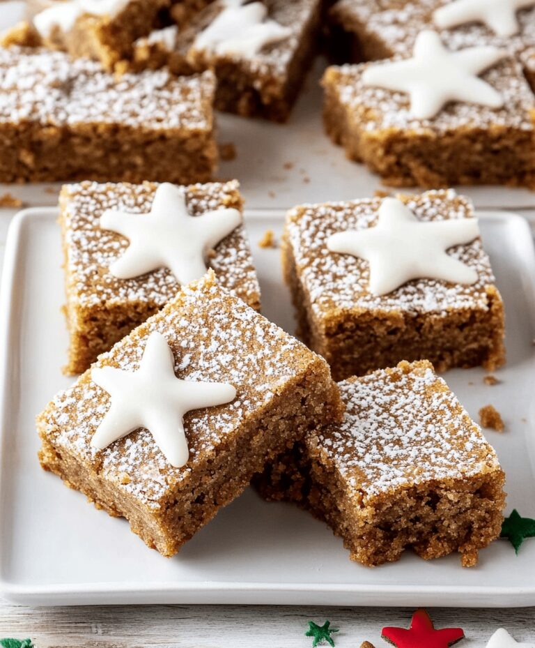Quick Gingerbread Cookie Bars Recipe
