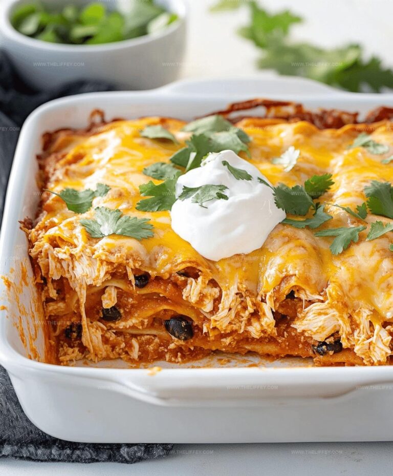 Chicken Enchilada Casserole Recipe