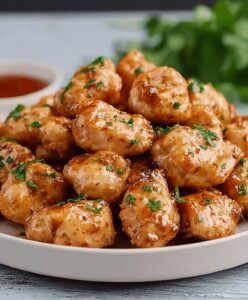 Best Garlic Butter Chicken Bites Recipe