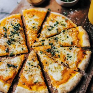 Ultimate 5 Ingredient Pumpkin and Gouda Pizza Recipe