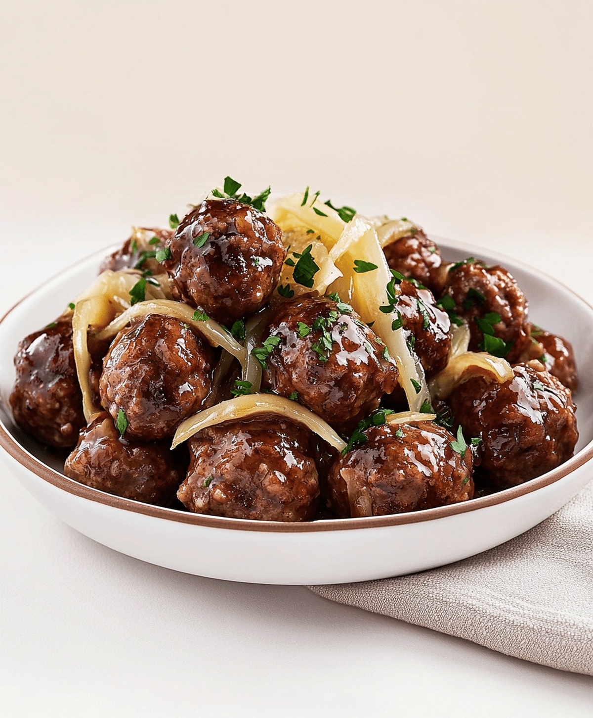 Best Crockpot French Onion Meatballs Recipe