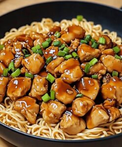Quick One-Pot Honey Garlic Chicken And Noodles Recipe