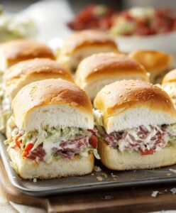 Quick Italian Sliders Recipe