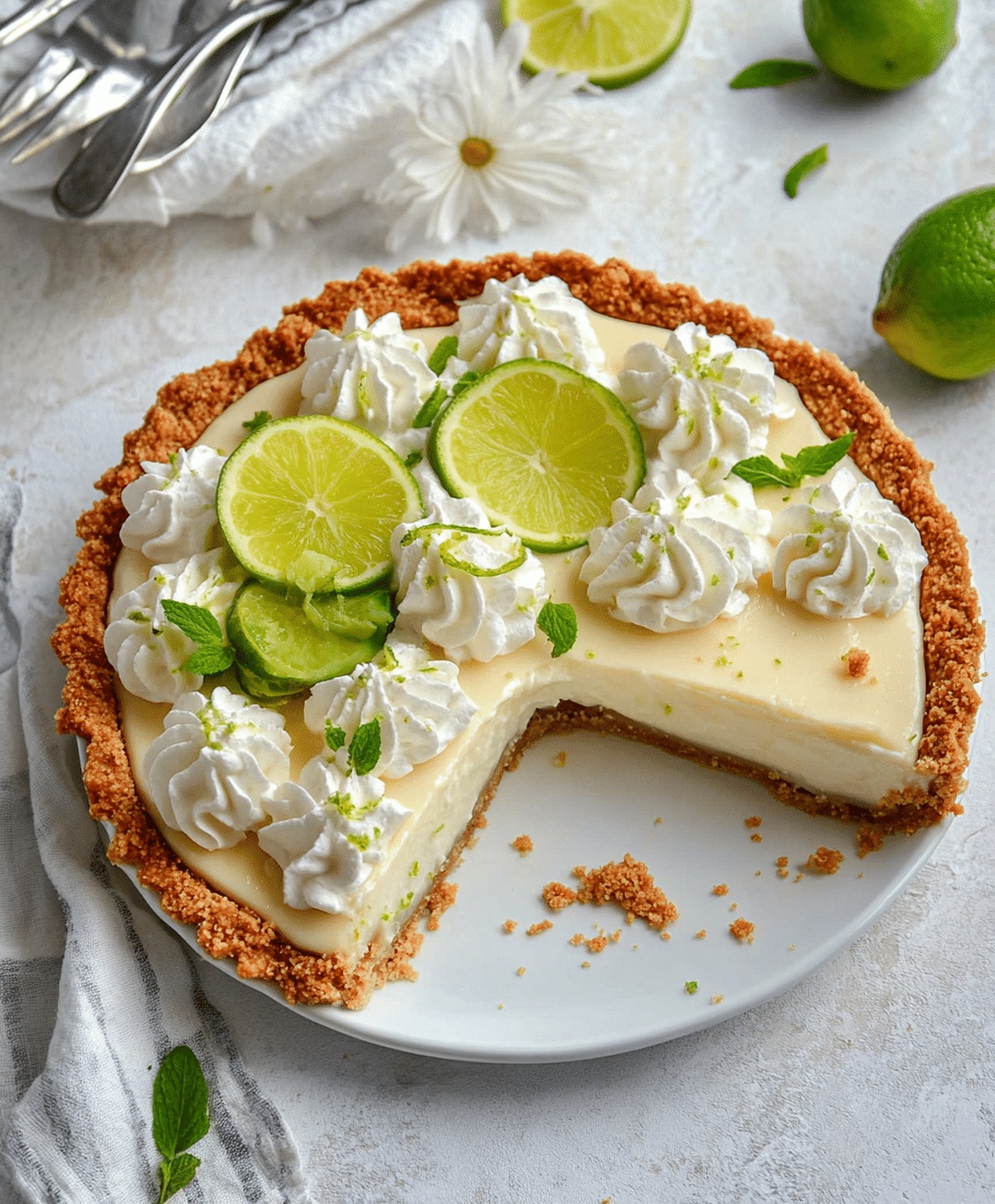 Creamy Key Lime Pie Recipe
