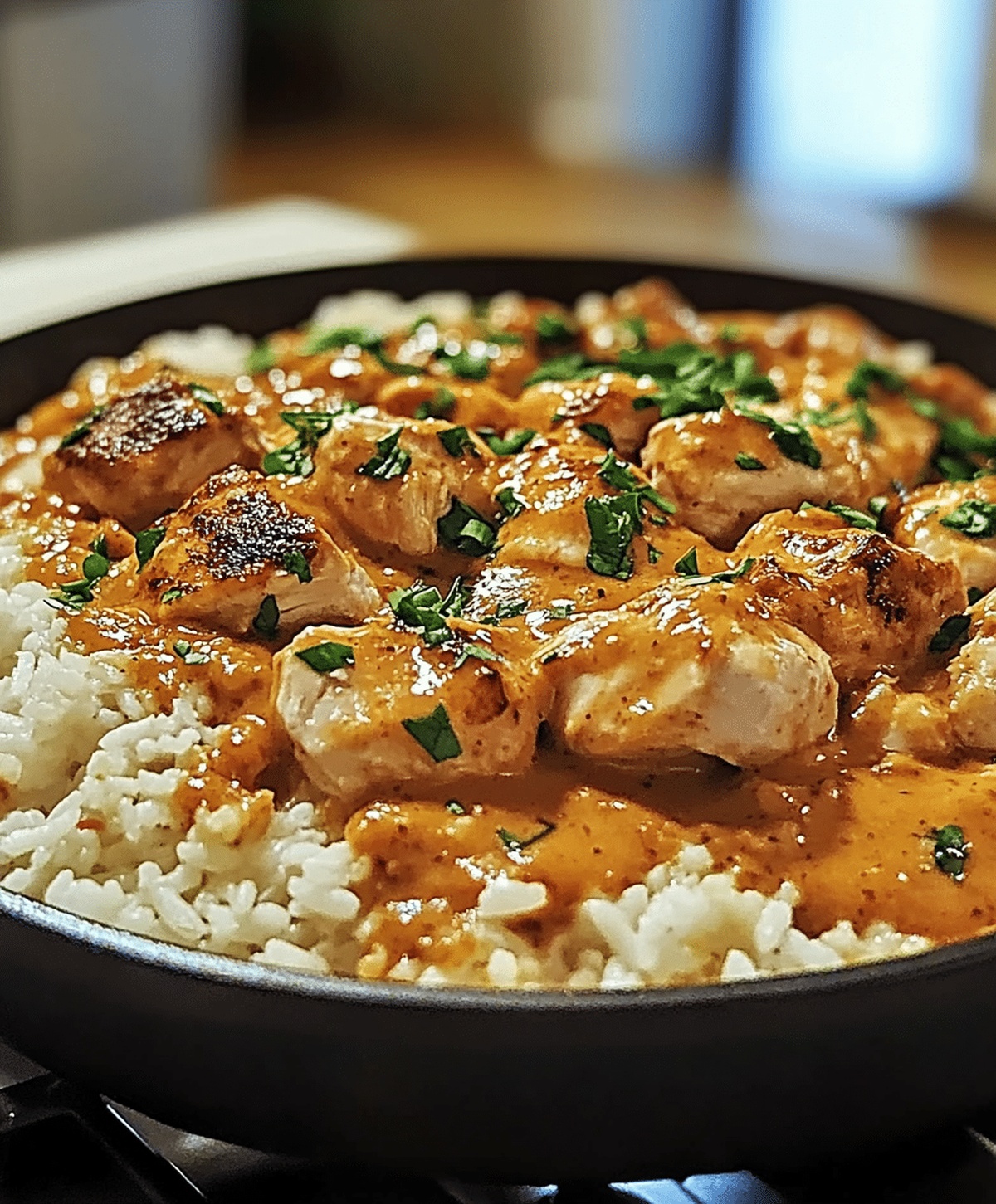 Quick Smothered Chicken And Rice Recipe