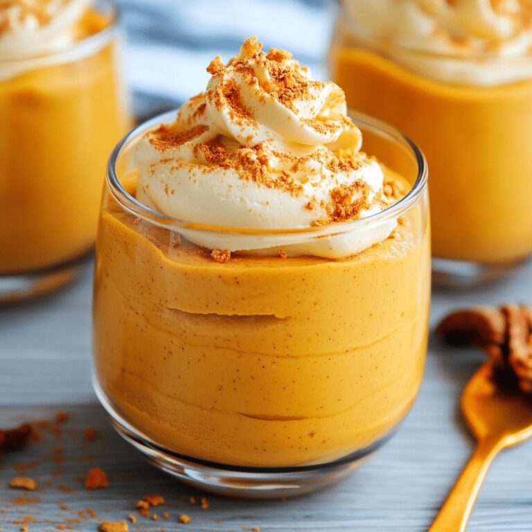 Creamy 5 Ingredients Pumpkin Mousse Recipe