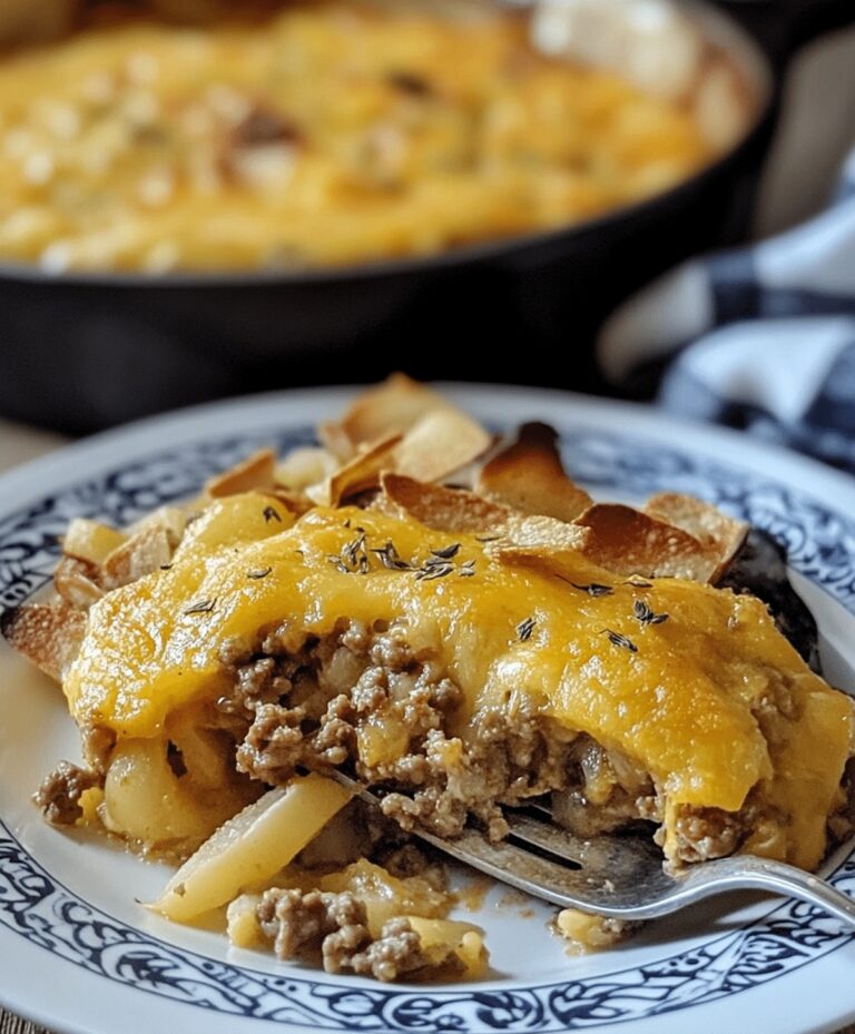 Hearty Hobo Casserole Ground Beef Recipe