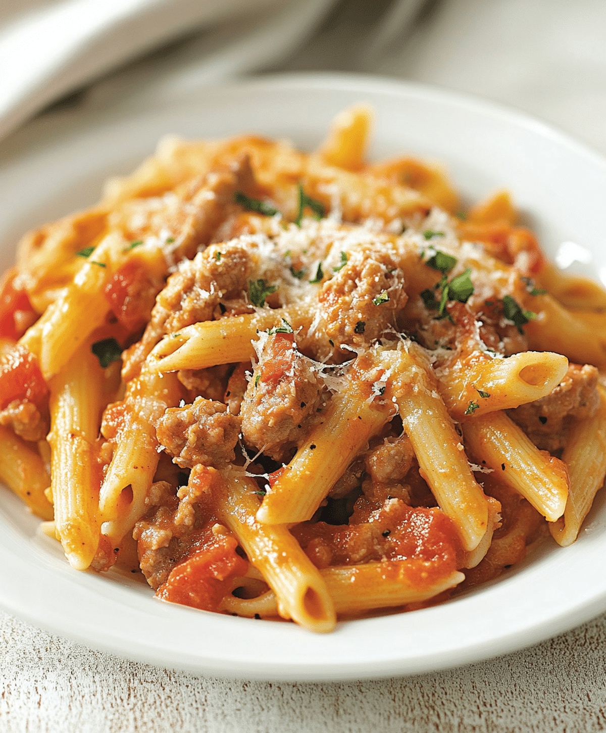 Spicy Italian Sausage Pasta Recipe