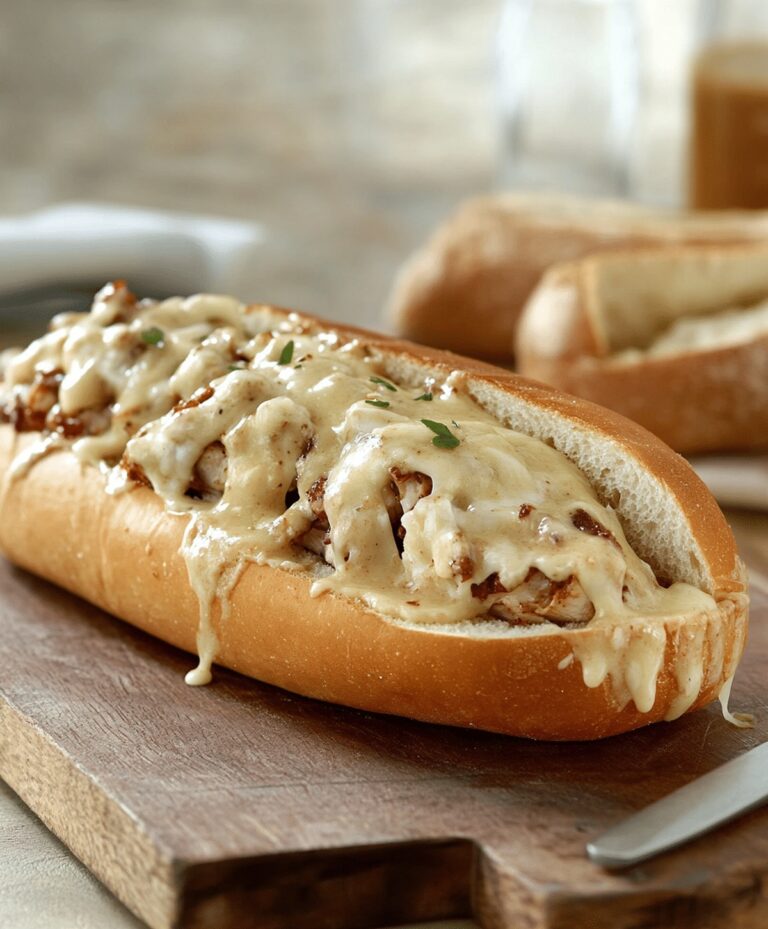 White Bbq Chicken Subs Recipe
