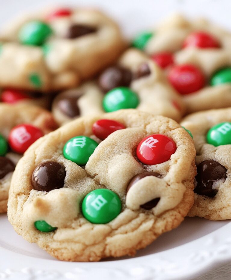 Christmas M&m Cookies Recipe
