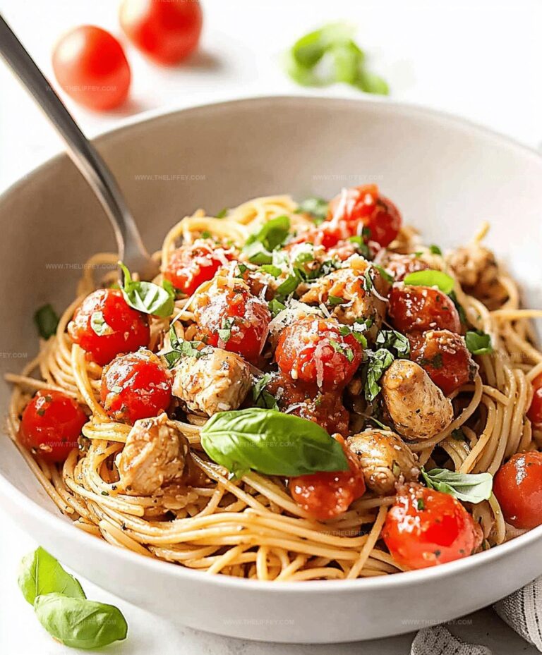 Delicious Bruschetta Chicken Pasta Recipe