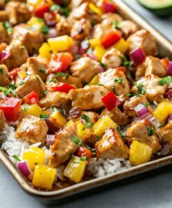 Hawaiian Chicken Sheet Pan Recipe
