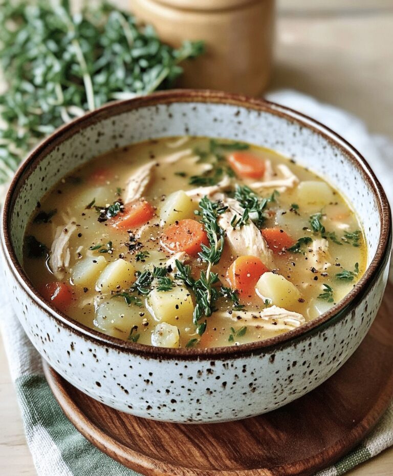 Easy Chicken Potato Soup Recipe