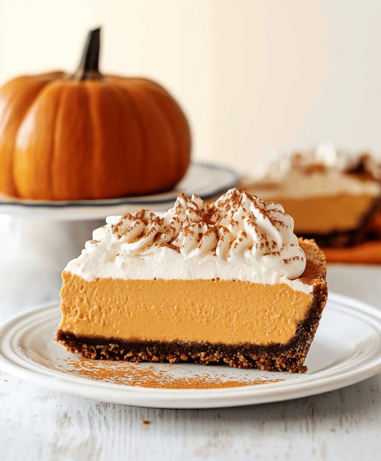 No-bake Pumpkin Cheesecake Recipe
