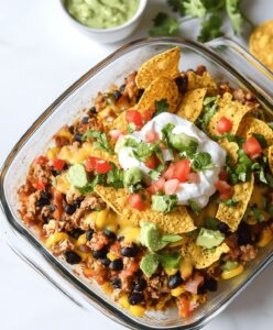 Easy Taco Casserole With Fritos Recipe