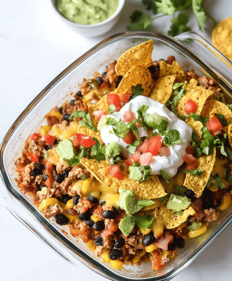 Easy Taco Casserole With Fritos Recipe