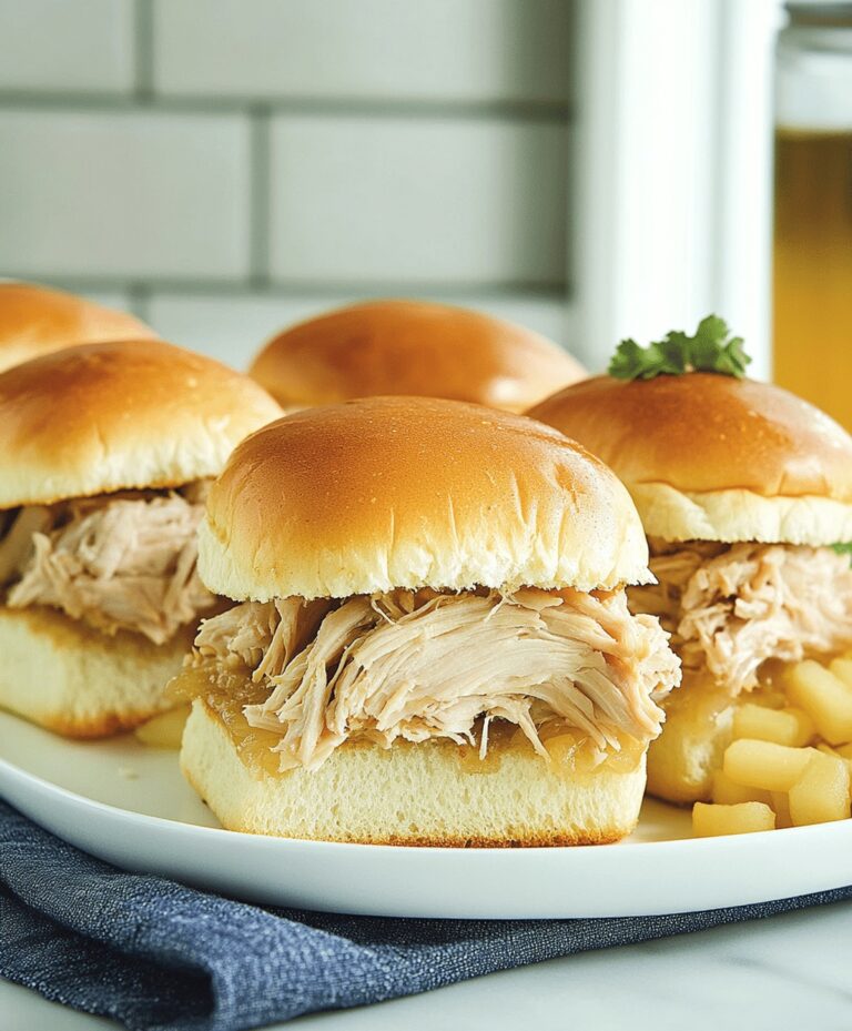 Tender Mississippi Chicken Sliders Recipe