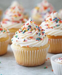Colorful Confetti Cupcakes Recipe