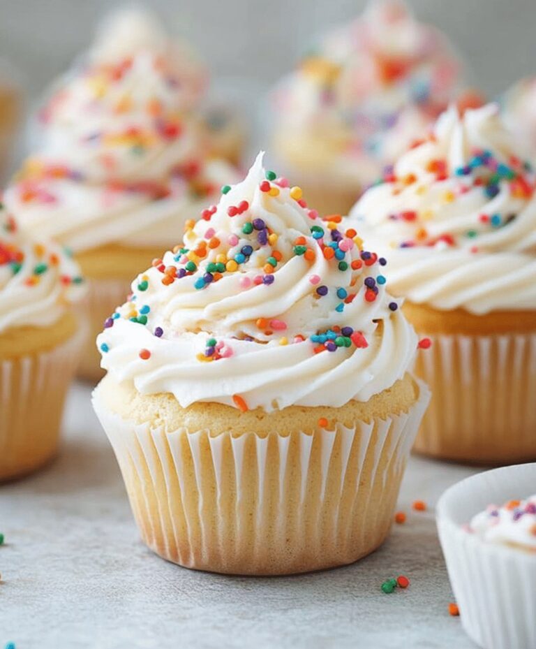 Colorful Confetti Cupcakes Recipe